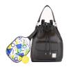 Court Couture Tennis/Pickleball Bucket Backpack- Shoulder Bag Combo, Noir view 1