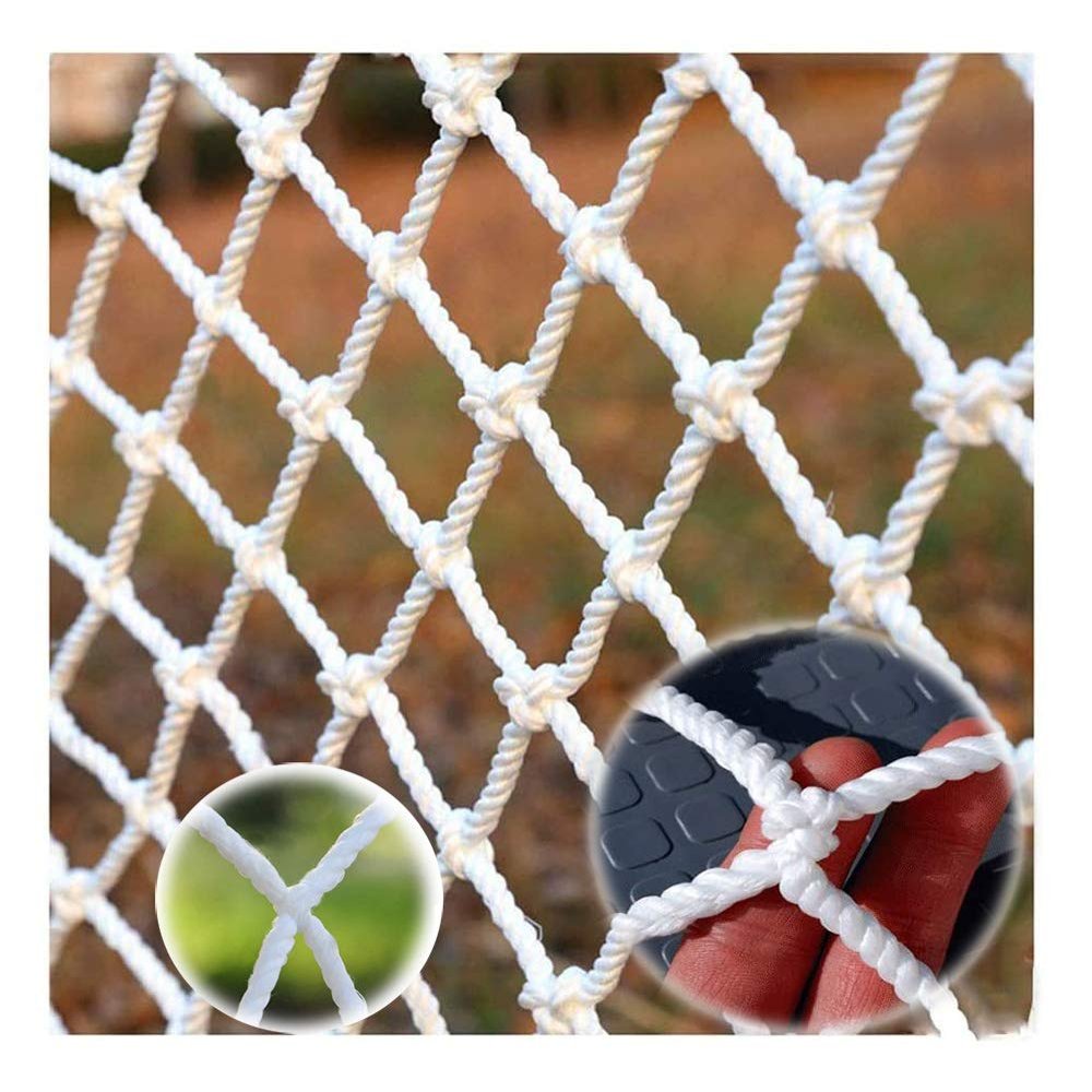 JHKJ Climbing Net,Adult Children Climbing Net for Outdoor Rope Net Netting Cargo Net Climbing Rope Ladder Sports Net,5x8m16.4 * 26ft