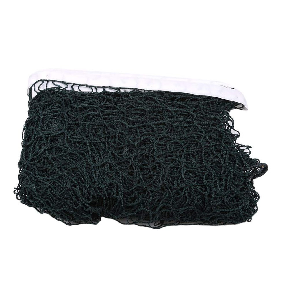 Toporchid Badminton Net Indoor Outdoor Sports Portable Quickstart Badminton Square Net(Dark Green)