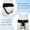 Men's Briefs Jock Strap Athletic Supporter Wide Belt Comfortable Men Sport Underwear Briefs for Gym Sport (M, White) view 4