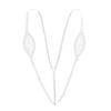Hularka Womens One-Piece Mini Monokini Swimsuit G-String Thong Bikini Lingerie Underwear White Medium view 2
