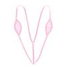 Hularka Womens One-Piece Mini Monokini Swimsuit G-String Thong Bikini Lingerie Underwear Pink Medium view 2