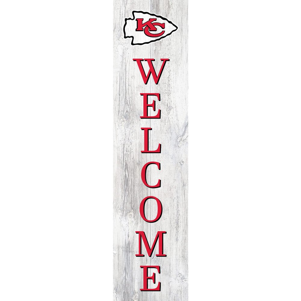 Fan Creations Kansas City Chiefs 48'' Welcome Leaner