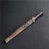 Zhmyyxgs Sword Kungfu Short Dao Sword Wushu Han Jian Sharp Carbon Steel W/Chinese Zodiac view 3