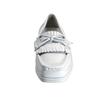 24 Hour Comfort Arlette (2011) Wide Width Moccasin Design Leather Loafers White 11 view 2