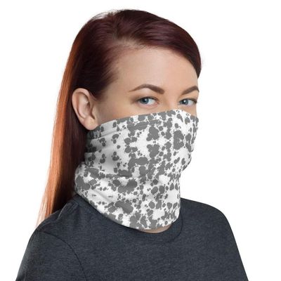 VIKI Merchandise Neck Gaiter (Gray Splash)
