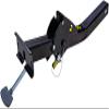 Saris Racks SuperClamp 2B Tilting Base 2 Bike Tilting Base Only 1-1/4 or 2 Inch Black - 4420 view 2