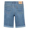 Signature by Levi Strauss & Co. Gold Label Girls Bermuda Short, Funnel Cake Blue, 4 view 2