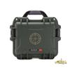 Nanuk 908 Waterproof Hard Case for Gun Ammo w/White Target Logo - Olive view 1