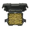Nanuk 908 Waterproof Hard Case for Gun Ammo w/White Target Logo - Olive view 3