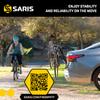 Saris Guardian Trunk 2-Bike Rack - Foldable and Compact, American-Made Steel, Easy Assembly, Secure Bike Transit, Fits Most Sedans, Hatchbacks, Vans for 2 Bikes up to 35 lbs. Each view 4
