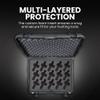 NANUK 950 Hard Case with Wheels and 15 UP Custom Foam Insert, IP67 Waterproof & Crushproof, Rugged Construction for Ultimate Protection, Made in Canada Black (22.8 x 18.3 x 11.7) view 3