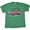 Liquid Blue unisex child Grateful Dead Steal Your Christmas Tree Youth T-shirt T Shirt, Kelly Green, X-Large US view 1