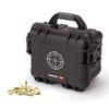 NANUK 908 Waterproof Hard Case for Gun Ammo w/White Target Logo - Black view 1