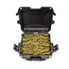 NANUK 908 Waterproof Hard Case for Gun Ammo w/White Target Logo - Black view 3