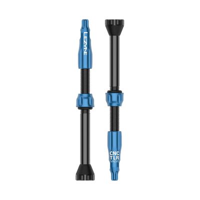 Lezyne TLR Bicycle Tubeless Valve Stem, Road, Gravel, Mountain Bike, Presta, Valve Core Remover