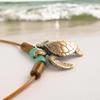 Big Blue by Roland St John Sea Turtle Pendant (18") view 3