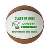 Personalized Custom Graduation 2024 Basketball Gift - Graduation Class of 2024 - Graduation Gift for Boy - Graduation Gift for Girl (Regulation Basketball, Green Text) view 4