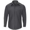 Red Kap mens Long Sleeve Pro Airflow Work Button Down Shirt, Charcoal, Medium US view 1
