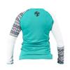 AKONA Women's Long Sleeve Rash Guard, Sun Shirt SPF50+, and Watersports Top. Snorkeling, Surfing, Paddling, Kayaking, Diving (Tiffany, Small) view 3
