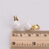 1-5 Pairs Pearl Clip on Earrings for Women Non Piercing Earrings Set Hypo-Allergenic Earrings (White Clip-ons) view 2