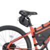 Orange Mud Bike Seat Bag  Waterproof TPU Welded Triangle Frame Bag with YKK Zipper  Storage for Snacks, Phone, Gear & Essentials view 3