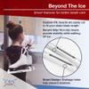 CRS Cross Ice Skate Guards, Soakers and Towel Gift Set. Essential Ice Skating Hard Guard and Soft Skate Blade Cover Accessories for Figure Skating or Hockey (Waltz White, Small) view 4