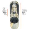 Bushnell BoneCollector 850 Laser Rangefinder, Hunting Laser Range Finder in Realtree Edge Camo view 3