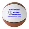 Personalized Sports Balls Graduation Basketball - Regulation Size, Blue Text for 2024 Graduates (1 Basketball, 1 Set, 1 Piece, 1 Package) view 4