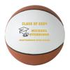 Personalized Custom Graduation 2024 Basketball Gift - Graduation Class of 2024 - Graduation Gift for Boy - Graduation Gift for Girl (Regulation Basketball, Gold Text) view 1