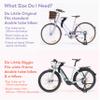 DO LITTLE Front-Mounted Kids Bike Seat for Active Riding, Biggie (Fits Large Frames & eBikes) view 4