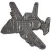 A-10 WARTHOG LAPEL PIN OR HAT PIN - Size 2 1/2" - VETERAN OWNED BUSINESS view 1