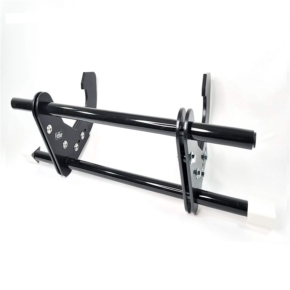 FitBar Doorway Pull Up Bar | Chin Up Bar | Home Gym | Upper Body Trainer | Home Fitness Trainer