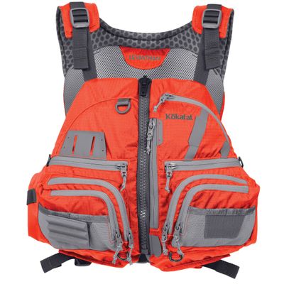 Kokatat Leviathan Fishing Kayak Lifejacket-Orange-M/L