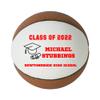 Personalized Custom Graduation 2024 Basketball Gift - Graduation Class of 2024 - Graduation Gift for Boy - Graduation Gift for Girl (Regulation Basketball, RedText) view 3