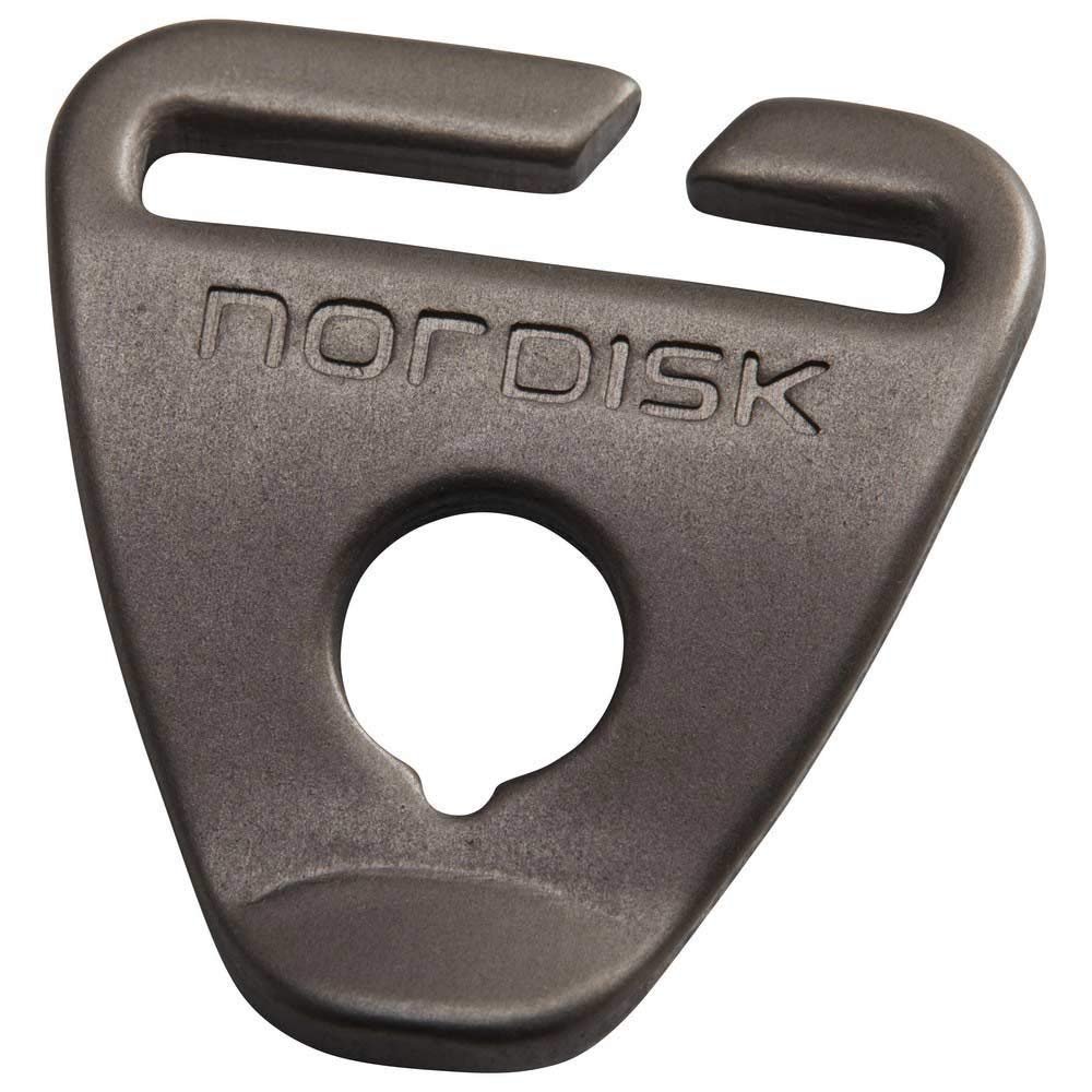 NORDISK 119066 Outdoor Camping Strap Hardware Aluminum, Helmet Slide, for 0.8 inch (20 mm), Set of 8