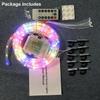 SCOTEEP LED Basketball Hoop Lights, Updated Design18ft LED Basketball Rim Light Waterproof 8 Modes Multicolor for Playing at Night Outdoors view 4