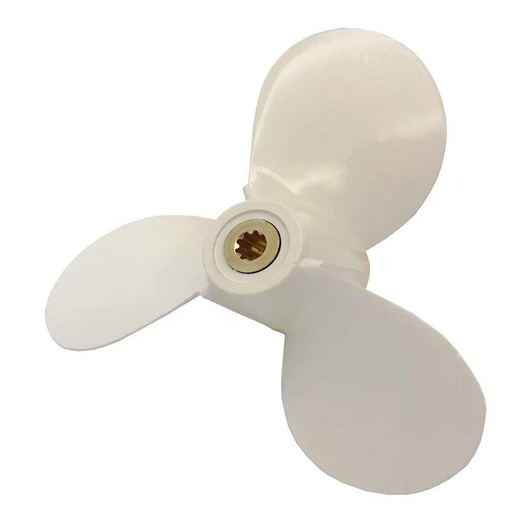 Boat Propeller 7 1/2x8-BA for Yamaha 4hp 5hp 6hp 4A 4M 5M 5C F4 F6L F6S F5A F6C /Outboard Propeller for Yamaha 2/4-stroke Engine 6E0-45941-01-EL 7.5x8