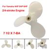 Boat Propeller 7 1/2x7-BA for Yamaha Outboard Motor 4HP 5HP 6HP/ Outboard Propeller for Yamaha 2/4-stroke Engine 6E0-45943-00-EL 7.5x7 view 2
