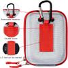 JAWEGOLF Carrying Cases Golf Rangefinder Case Bag Compatible Bushnell Callaway Or Other Laser Rangerfinder (Silver) view 3