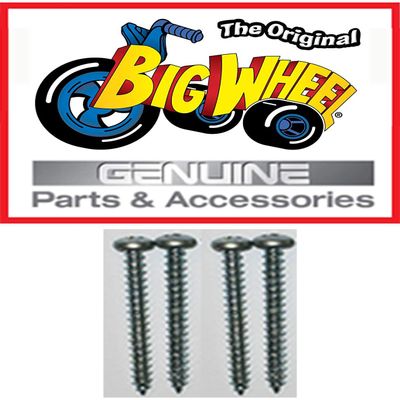(4) Fork Screws for The Original 16" Big Wheel, Original Replacement Parts