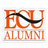 East Central University Tigers 4-Inch Laser Cut Alumni Vinyl Decal Sticker Officially Licensed Collegiate Product view 1