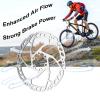 RUJOI Bike Disc Brake Rotor Kit,203mm Disc Brakes Rotors with 12 Bolts l.It fit in Many Brands of Disc Brake Caliper and Match for MTB,Road Bike,E-Bike,Perfect for Bike Disc Brake Kit Update view 4