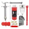 BleedZone Pro Brake Bleed Kit for Shimano Brakes, Bike Hydraulic Brake Kit with 120ml Mineral Oil and Syringe - Fits with Shimano Bike, Mountain Bike Brake Bleed Kit, Bicycle Brake Bleed Kit view 2