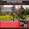 BleedZone Pro Brake Bleed Kit for Shimano Brakes, Bike Hydraulic Brake Kit with 120ml Mineral Oil and Syringe - Fits with Shimano Bike, Mountain Bike Brake Bleed Kit, Bicycle Brake Bleed Kit view 4