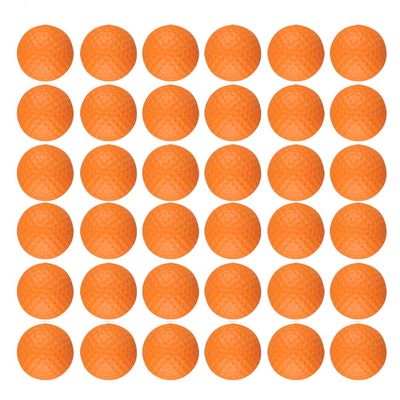 Dsmile Orange Foam Golf Practice Balls 36 Pack Light Soft Elastic Training Multifunction Sport Balls