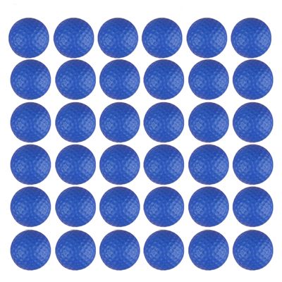 Dsmile Blue Foam Golf Practice Balls 36 Pack Light Soft Elastic Training Multifunction Sport Balls