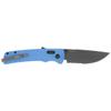 SOG Flash AT - Civic Cyan - Partially Serrated view 2
