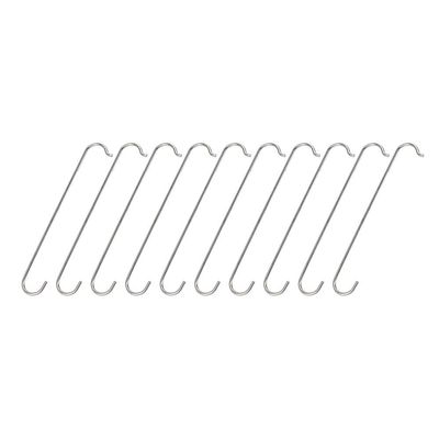 10Pcs Chain Hooks Stainless Steel Connecting Repairing Tool for Mountain Road