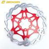 Zoom Hydraulic Disc Brakes Mountain Bike Sets MTB Front & Rear Set with Floating Disc Rotor 160mm & Color Bolts (Red) view 3